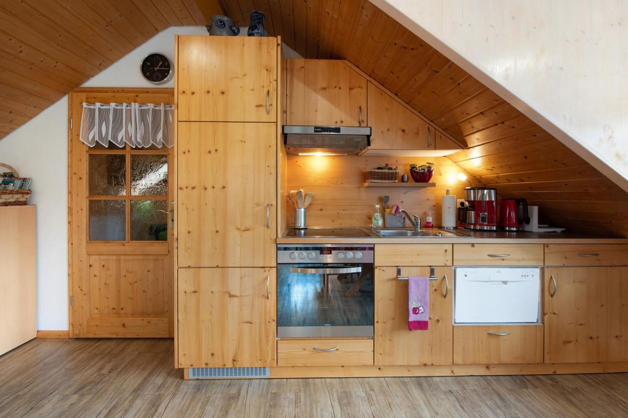 Ferienwohnung Blasi Mit Alpensicht Ibach Esterno foto