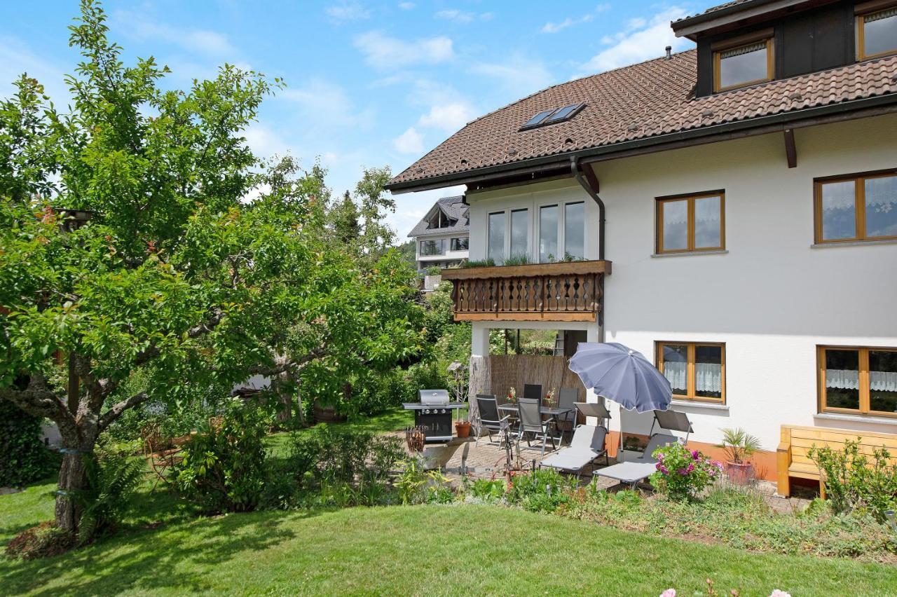 Ferienwohnung Blasi Mit Alpensicht Ibach Esterno foto