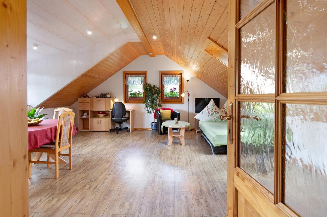 Ferienwohnung Blasi Mit Alpensicht Ibach Esterno foto