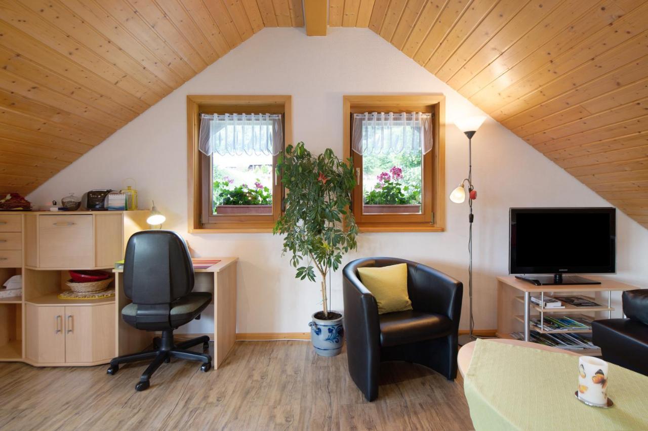 Ferienwohnung Blasi Mit Alpensicht Ibach Esterno foto