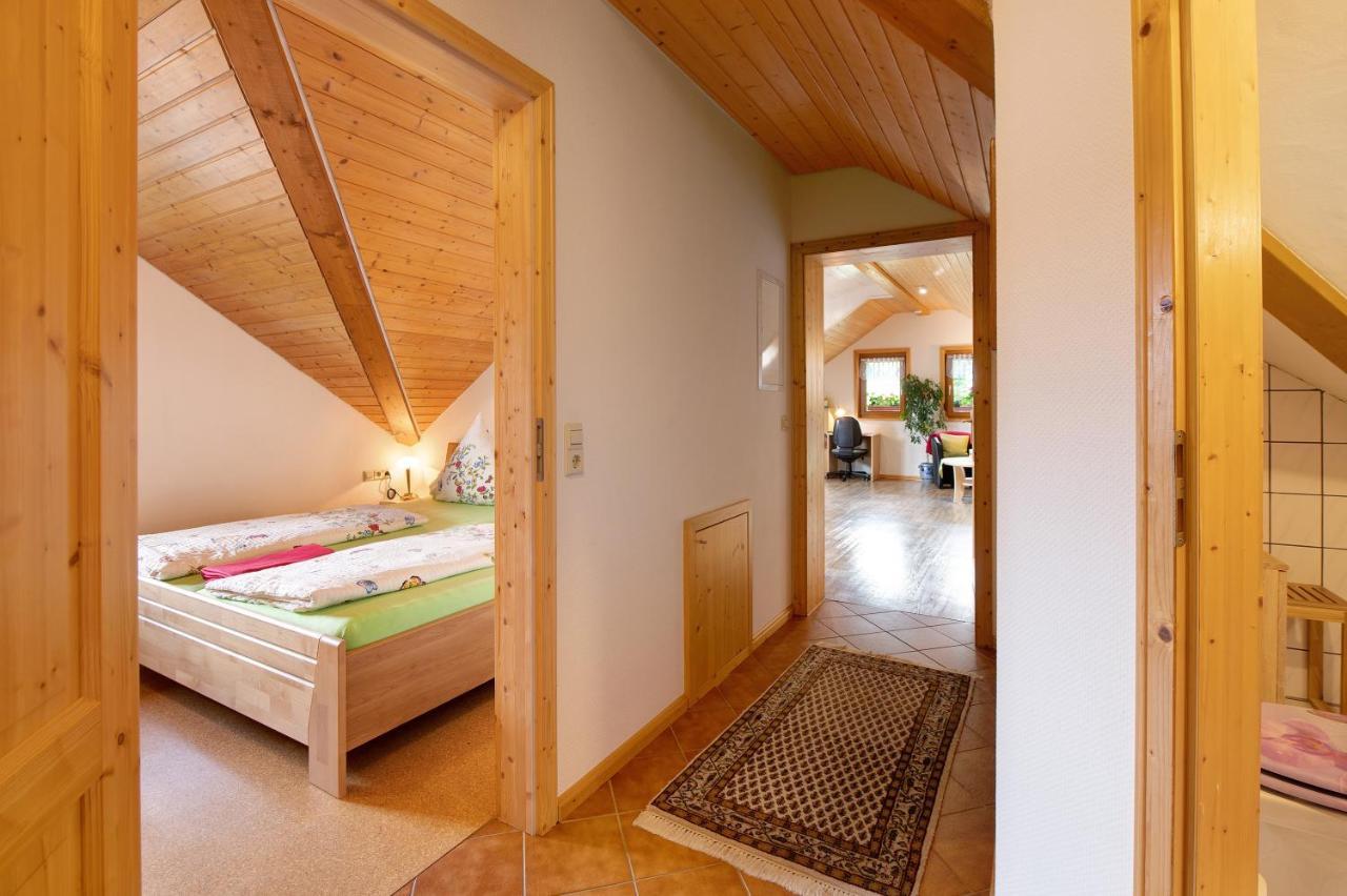 Ferienwohnung Blasi Mit Alpensicht Ibach Esterno foto