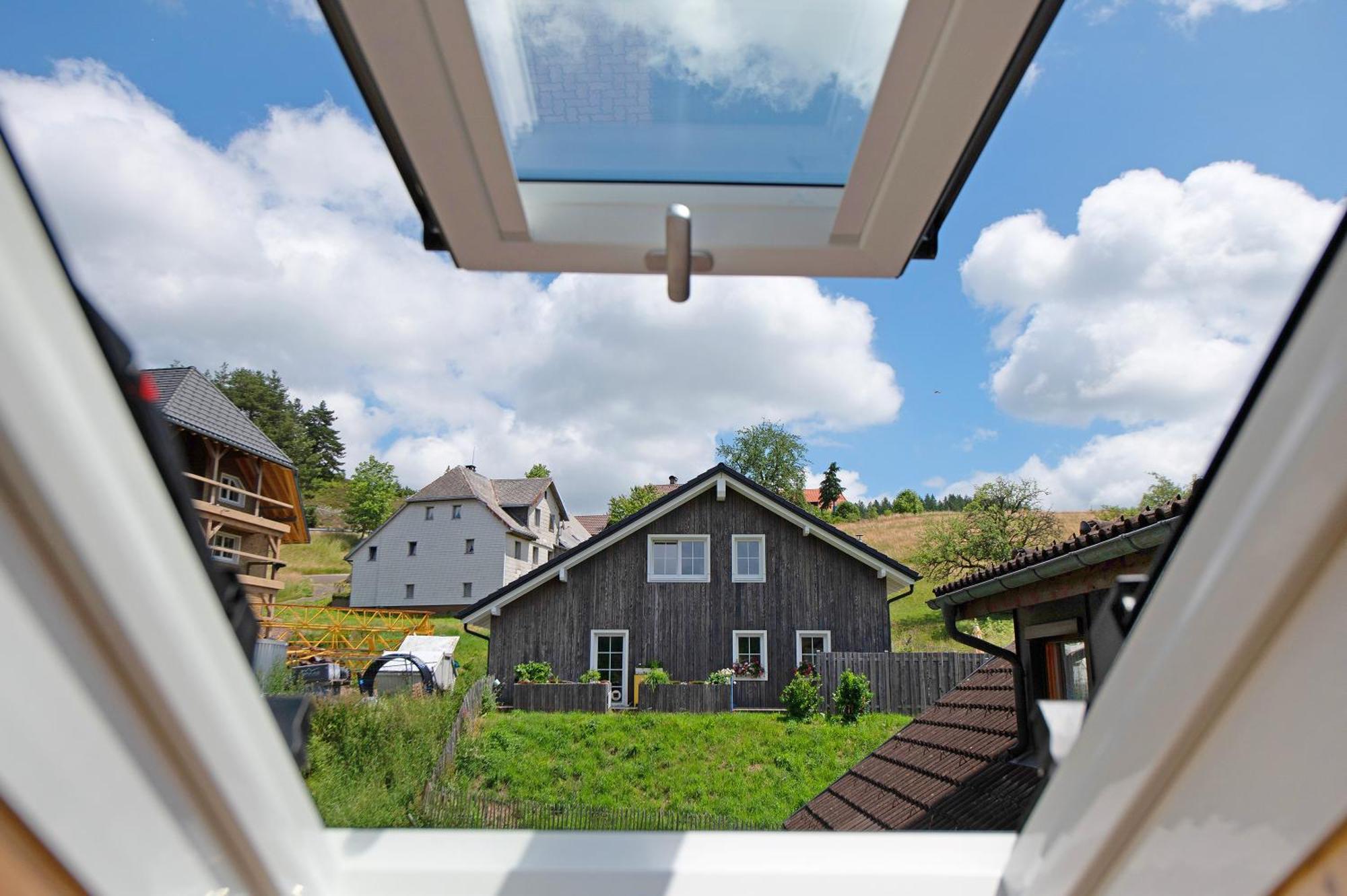 Ferienwohnung Blasi Mit Alpensicht Ibach Esterno foto