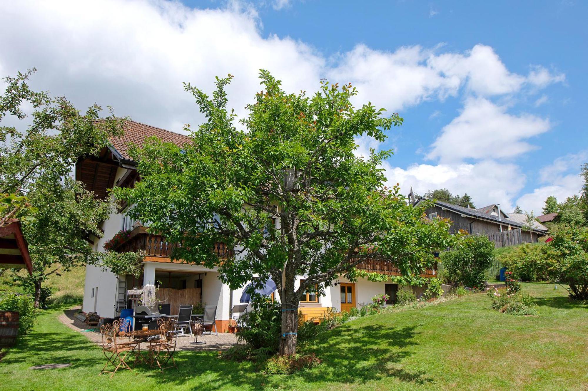Ferienwohnung Blasi Mit Alpensicht Ibach Esterno foto