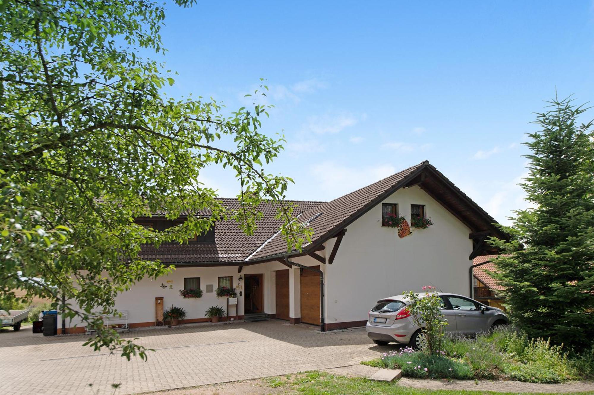 Ferienwohnung Blasi Mit Alpensicht Ibach Esterno foto