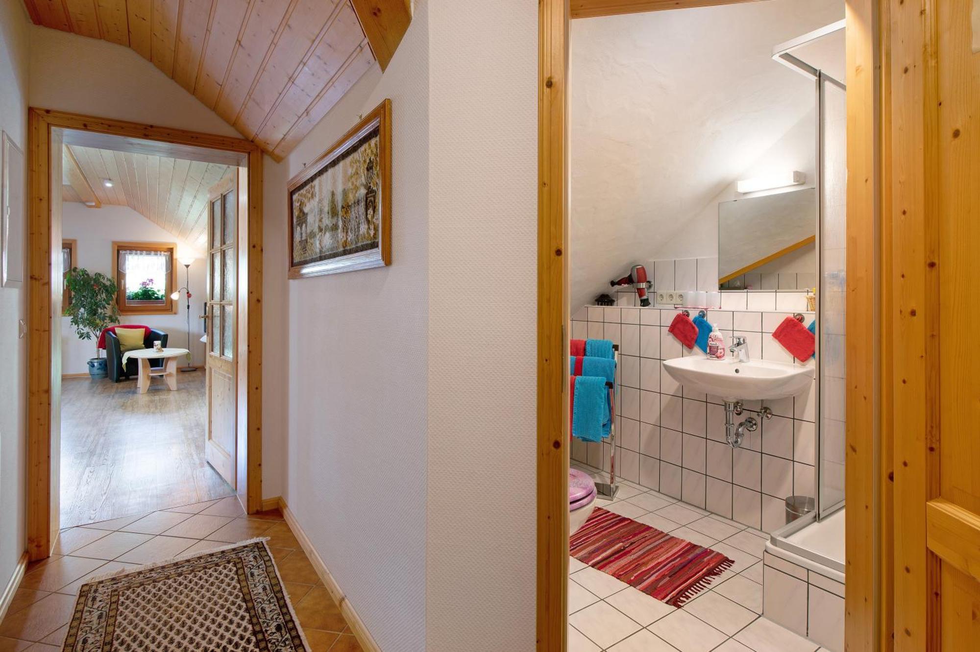 Ferienwohnung Blasi Mit Alpensicht Ibach Esterno foto
